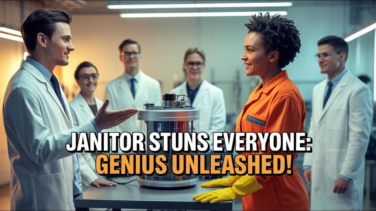 Incredible Transformation: The Janitor’s Hidden Genius Exposed After the CEO's Shocking Doubt!