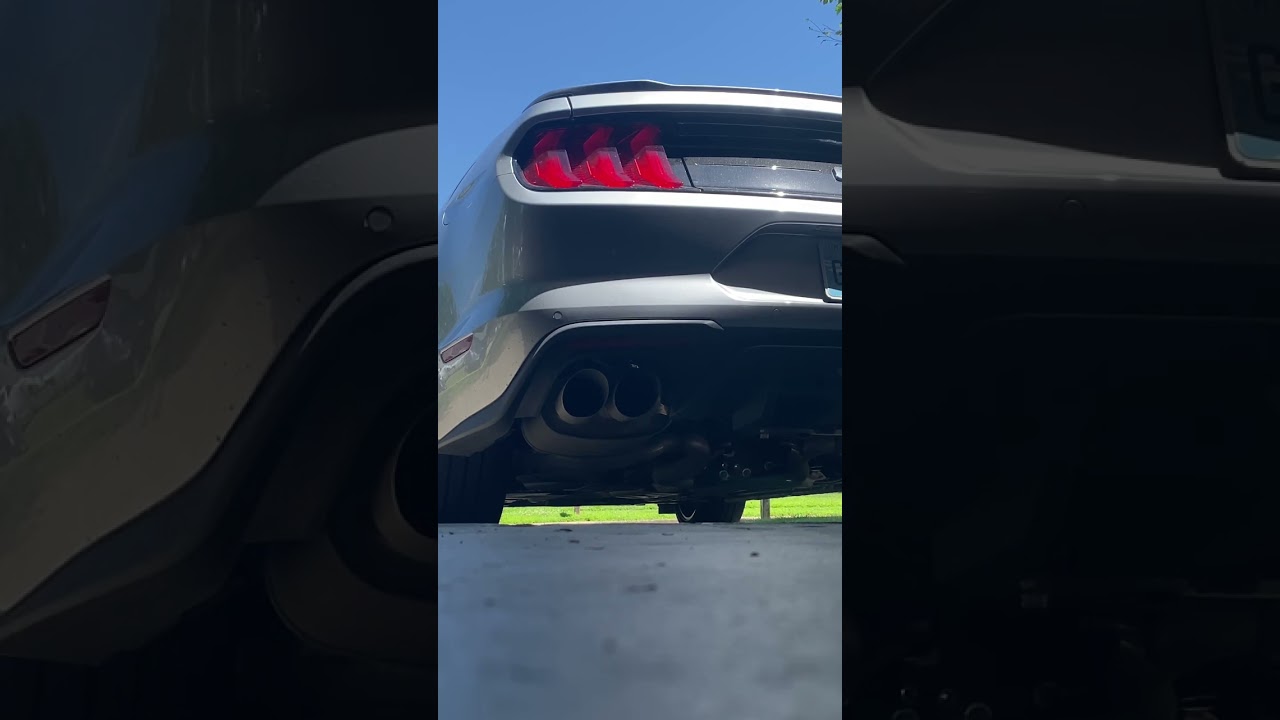 Ford&rsquo;s Stock Active Valve Exhaust! #mustang #activevalve #carasmr #exhaustasmr #fordmustang #ford