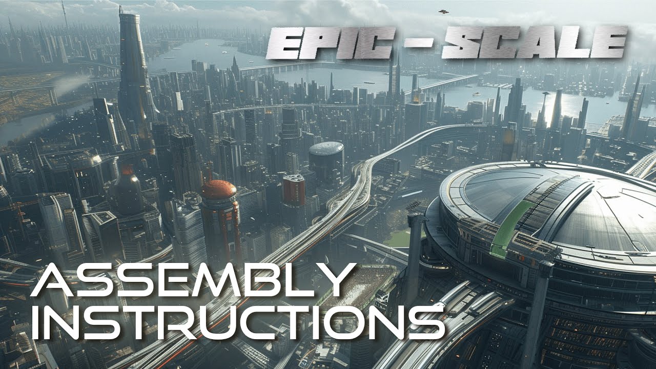 Foldable Tabletop EPIC-SCALE Terrain INSTRUCTIONS- Acid House Terrain