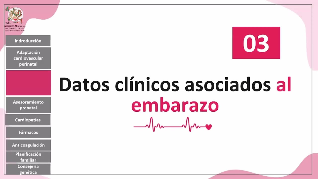 Cardiopatía y Embarazo, Dra. Ana Patricia Vargas Mitre