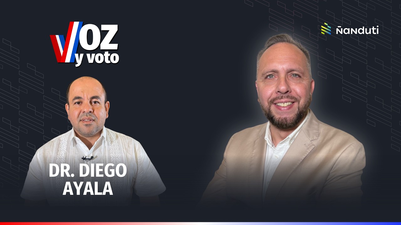 Voz y Voto con Diego Jansen entrevista a Diego Ayala