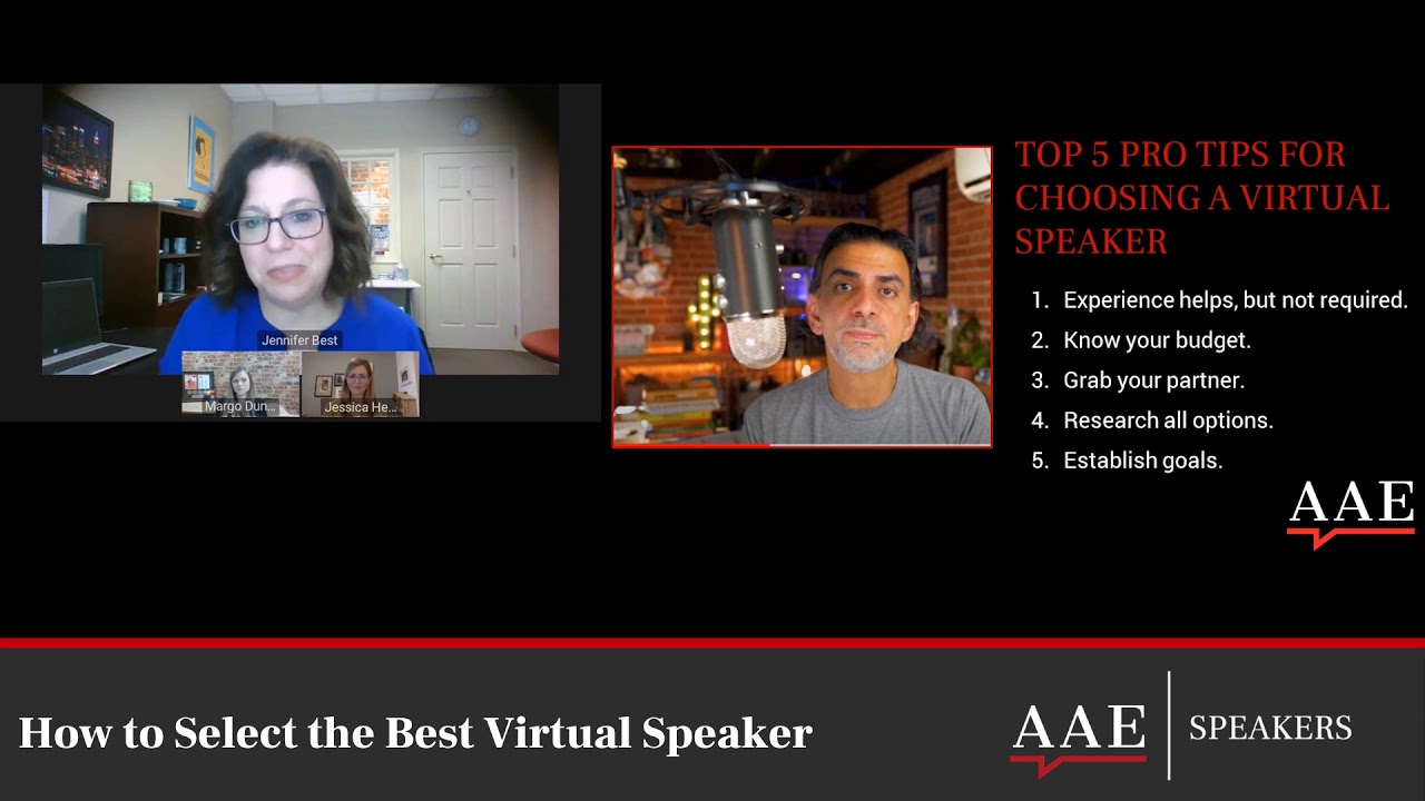 Top 5 Tips for Selecting the Best Virtual Speaker