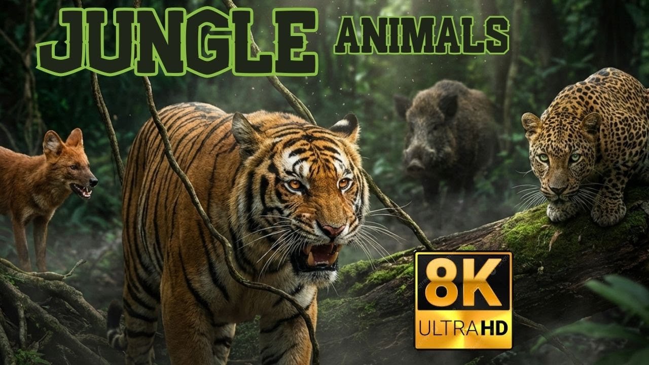 8K Wild Animals – Ultimate Wildlife Experience in Ultra HD