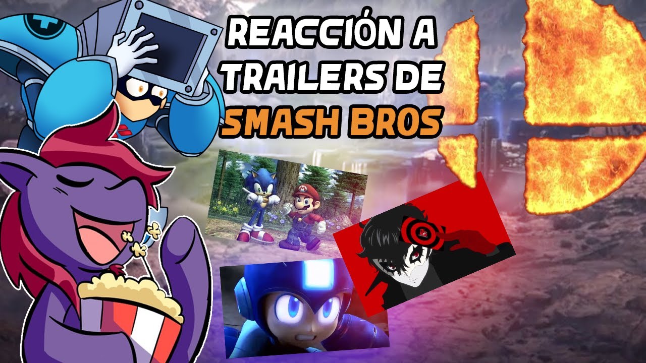 Calificando todos los trailers de SMASH BROS! (Con @DustArchivo) #YoSoySmashu
