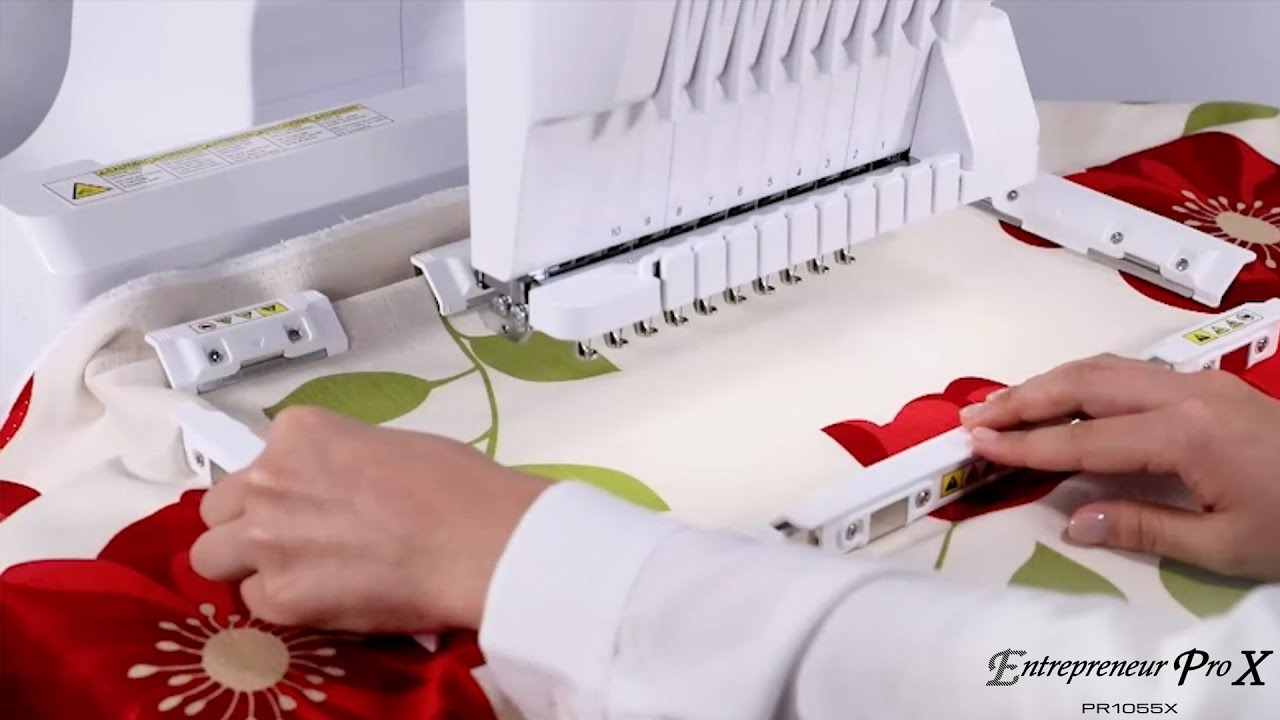 PR1055X - Basic Operation 12 - Using the Magnetic Sash Frame