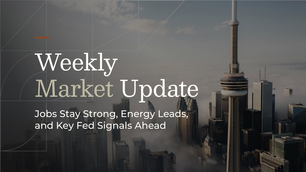 Jobs Stay Strong, Energy Leads, and Key Fed Signals Ahead — Weekly Market Update