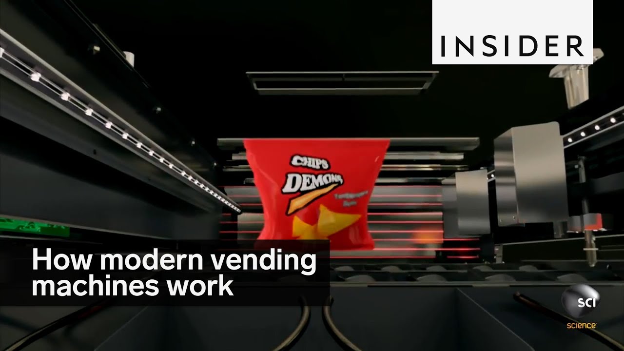Modern vending machines