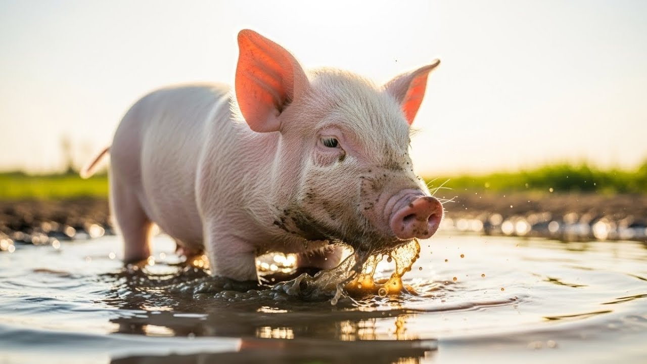 Heroic Rescue Team Saves a Pig from a Giant Cobra Attack! 🐍🐖