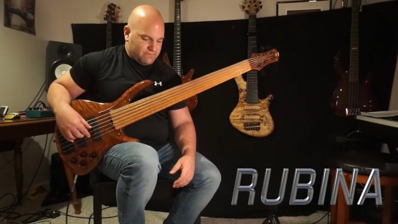 Joe Satriani RUBINA Fretless bass cover