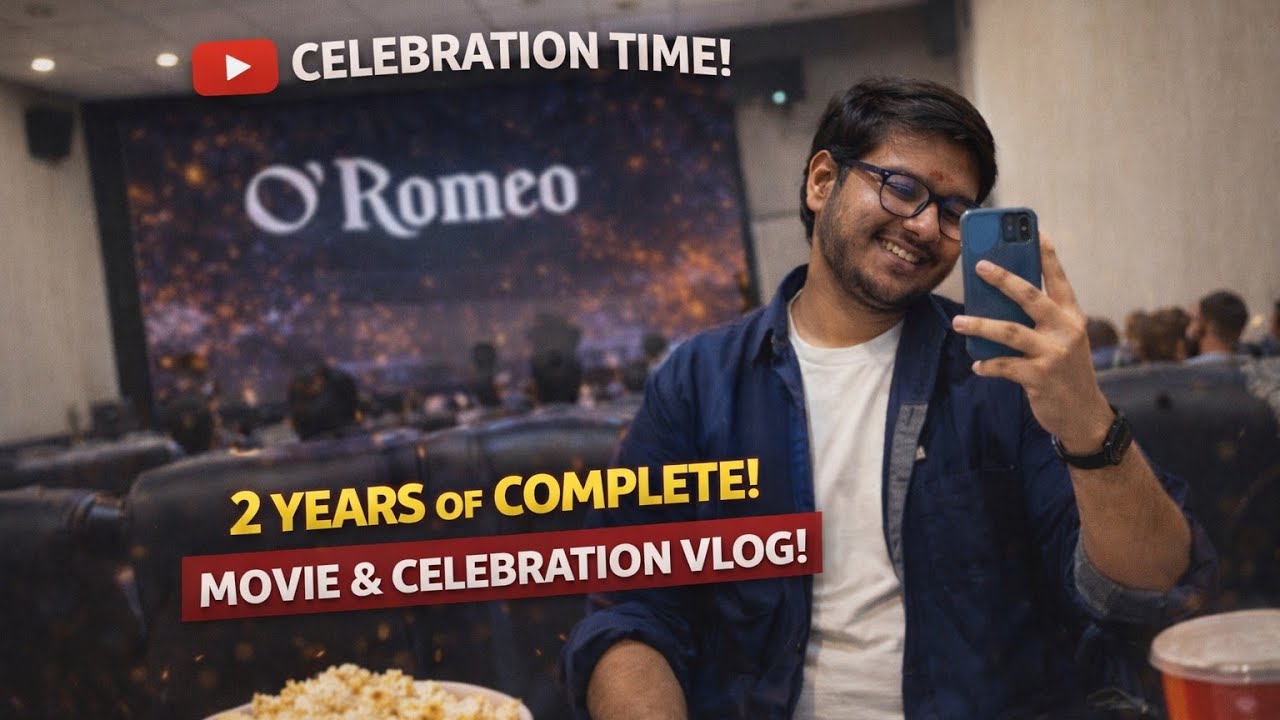 How I Celebrated My 2 Year YouTube Anniversary — Vlog