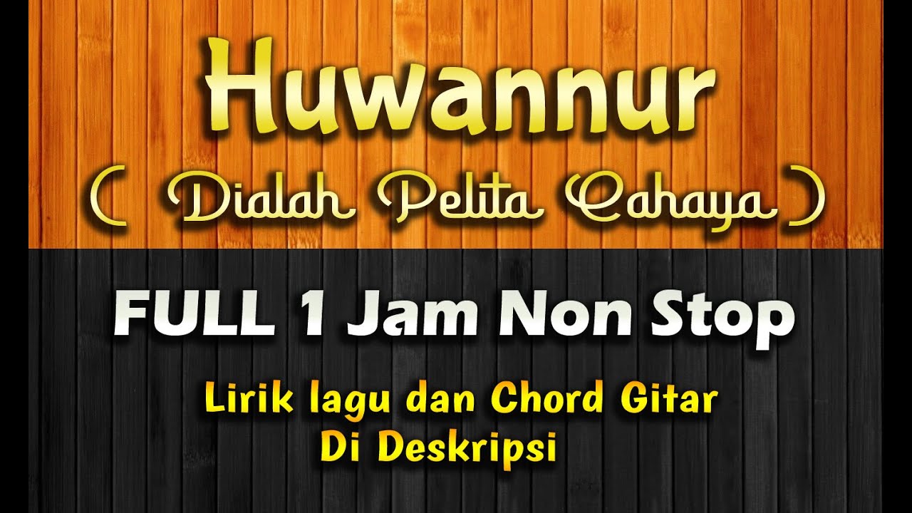 Sholawat Merdu - Huwannur Full 1 Jam Non Stop | Lirik Arab & Terjemahan | No Copyright