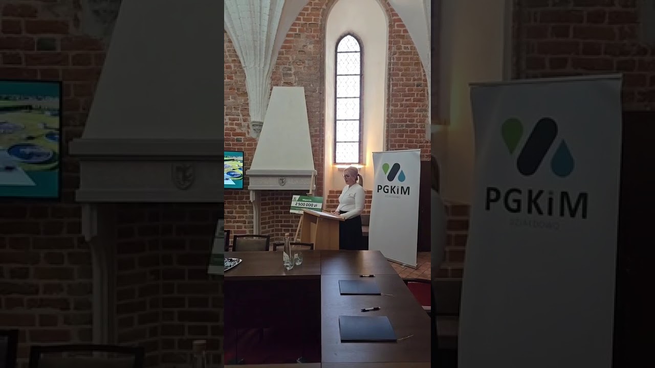 Podpisanie umowy z Wykonawcą rozbudowy i modernizacji Oczyszczalni Ścieków w Działdowie.