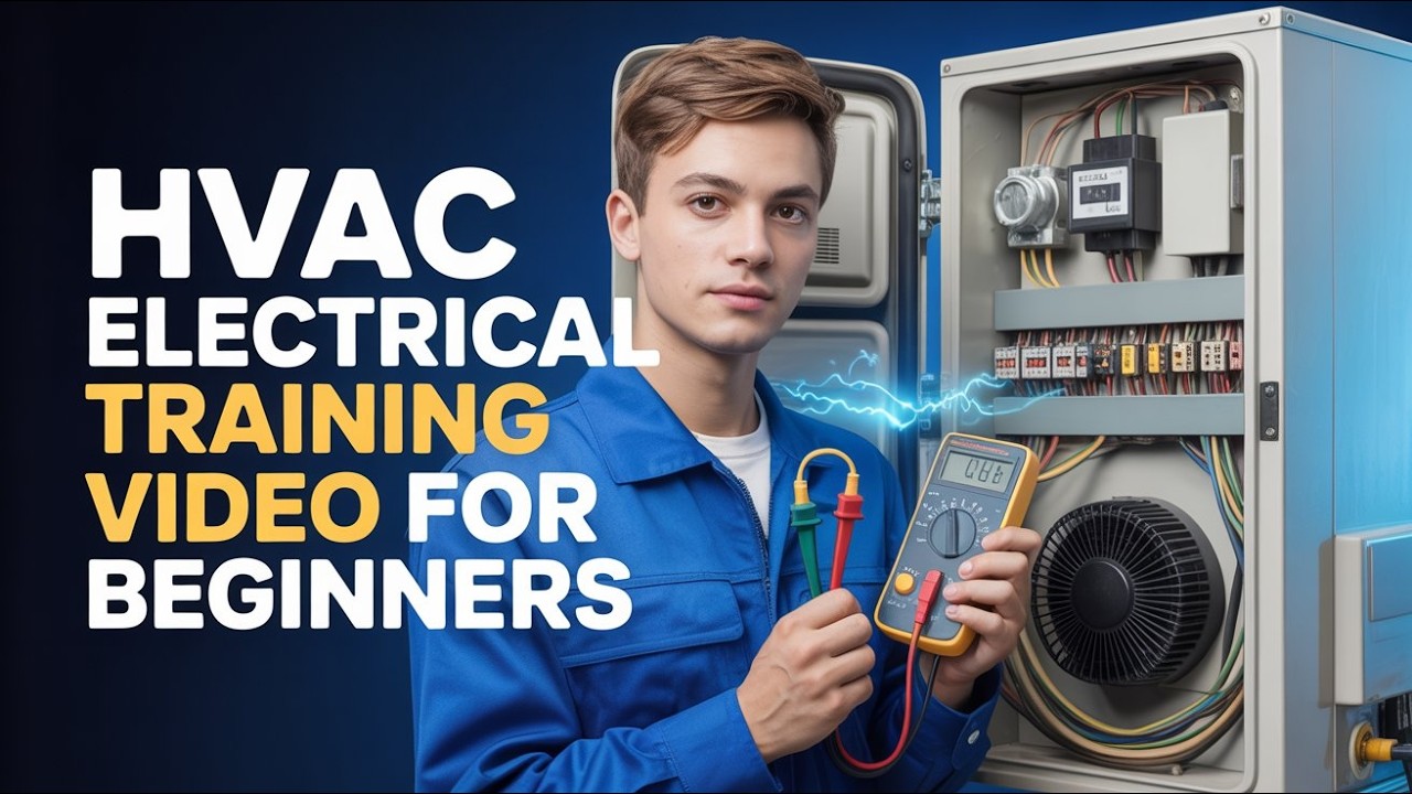 HVAC Electrical Training Video for Beginners | Basic AC Wiring & Electrical Guide