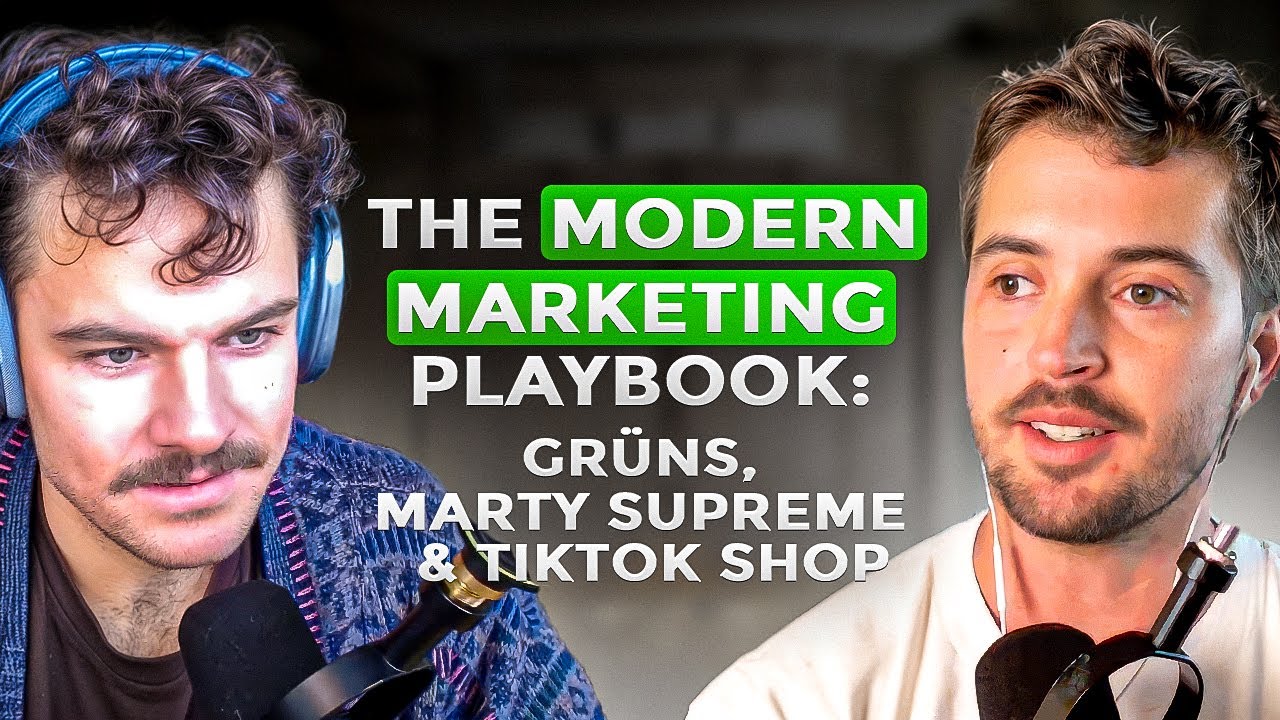 What Grüns, Marty Supreme, and TikTok Shop Teach Us About Modern Marketing