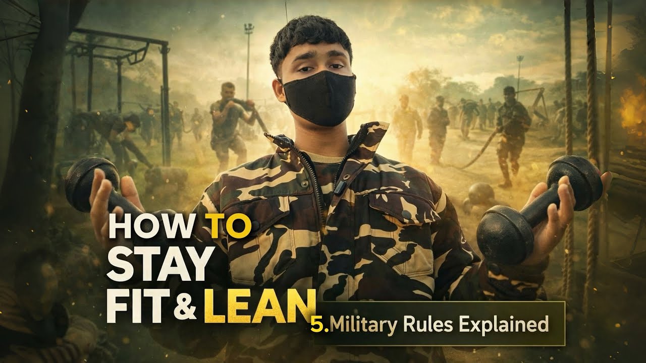 5 Rules to Stay Fit & Lean – Military Method Explained