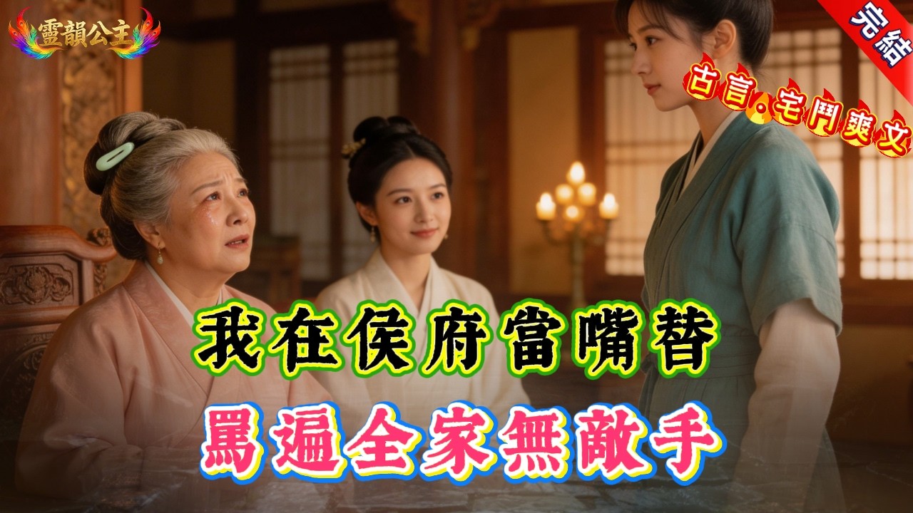 【古言.宅鬥爽文】我在侯府當嘴替，罵遍全家無敵手 | 侯府 | 嘴替 | 侍郎 | 懟人 | 逆襲 | 侯府日常 | 官宅鬥爭