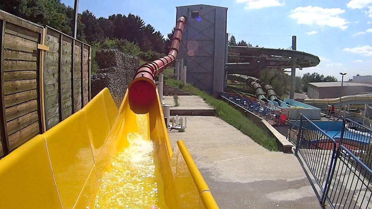The Velocity Slide at Splashdown Poole