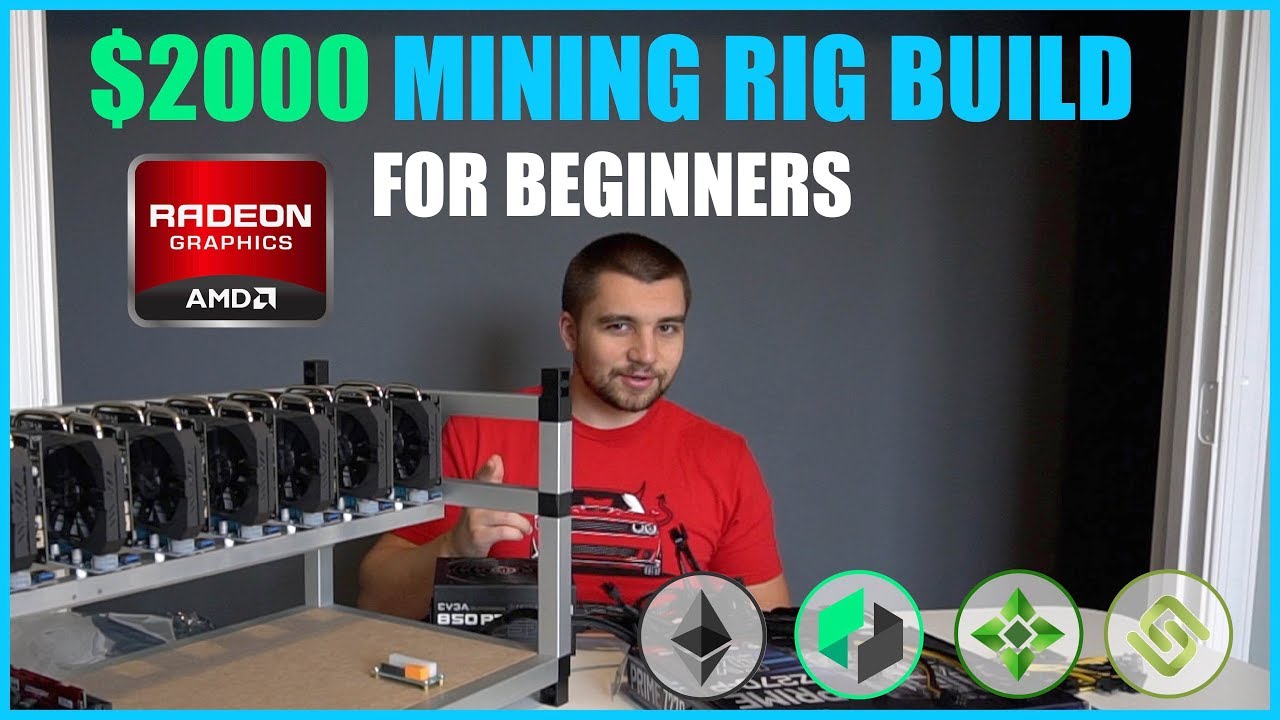 How To Build Crypto Mining Rig W/ $2000 or LESS - Beginner Tutorial - ETH/ZEC/XMR
