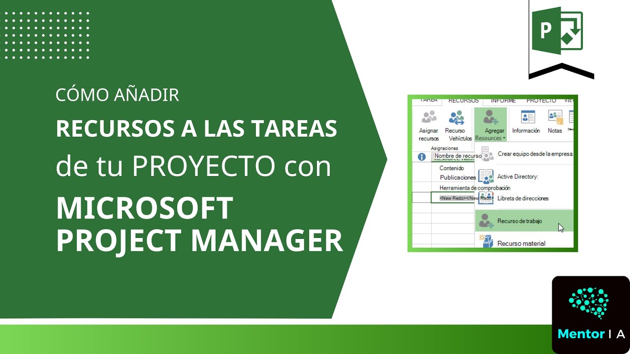 Cómo añadir Recursos a Project Manager y asignarlos correctamente a las tareas de tu proyecto