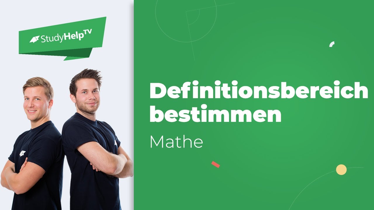 Funktionen #2 - max. Definitionsbereich bestimmen |StudyHelp