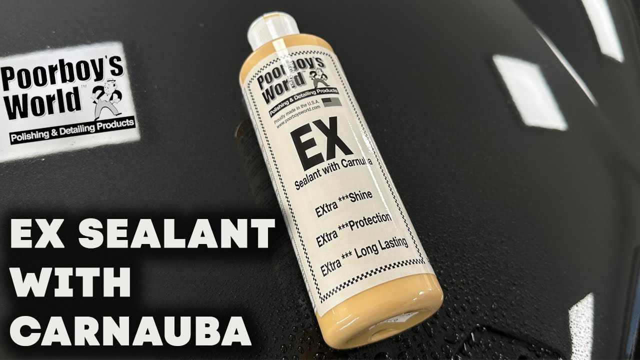 POORBOY'S WORLD - EX SEALANT WITH CARNAUBA | ŁATWE ZABEZPIECZENIE NA ZIMĘ? RECENZJA #detailing