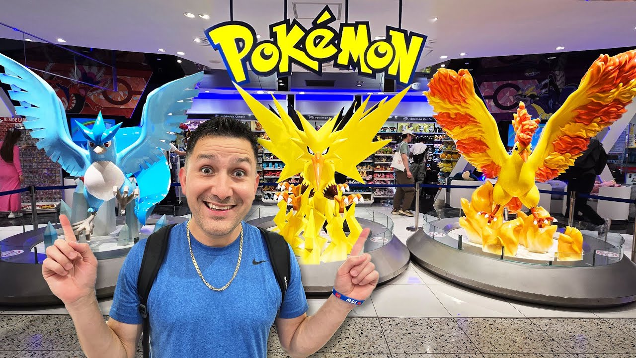 One of the Coolest Pokémon Centers we have been to! Pokemon Center Osaka DX!
