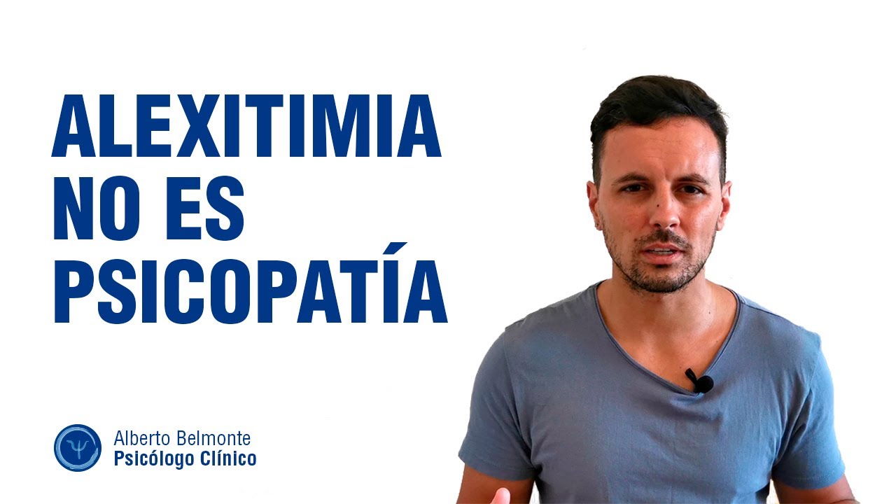 ¿QUÉ es la ALEXITIMIA? 🤔