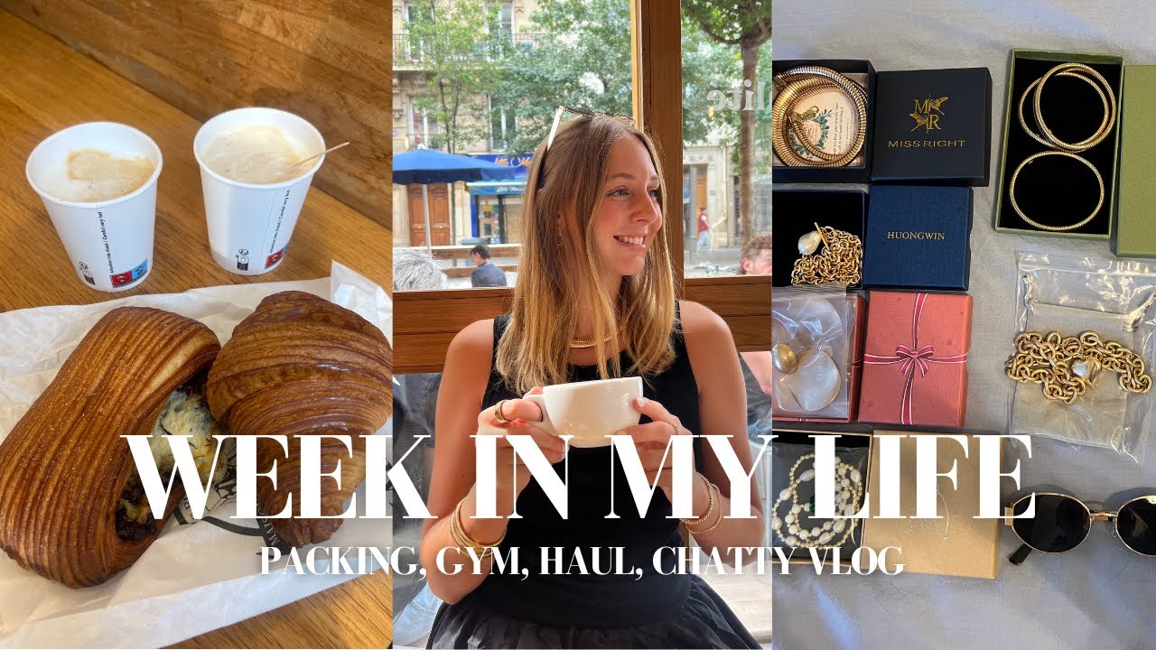 WIML: packing for France, chatty updates, clothing haul + 5am workouts