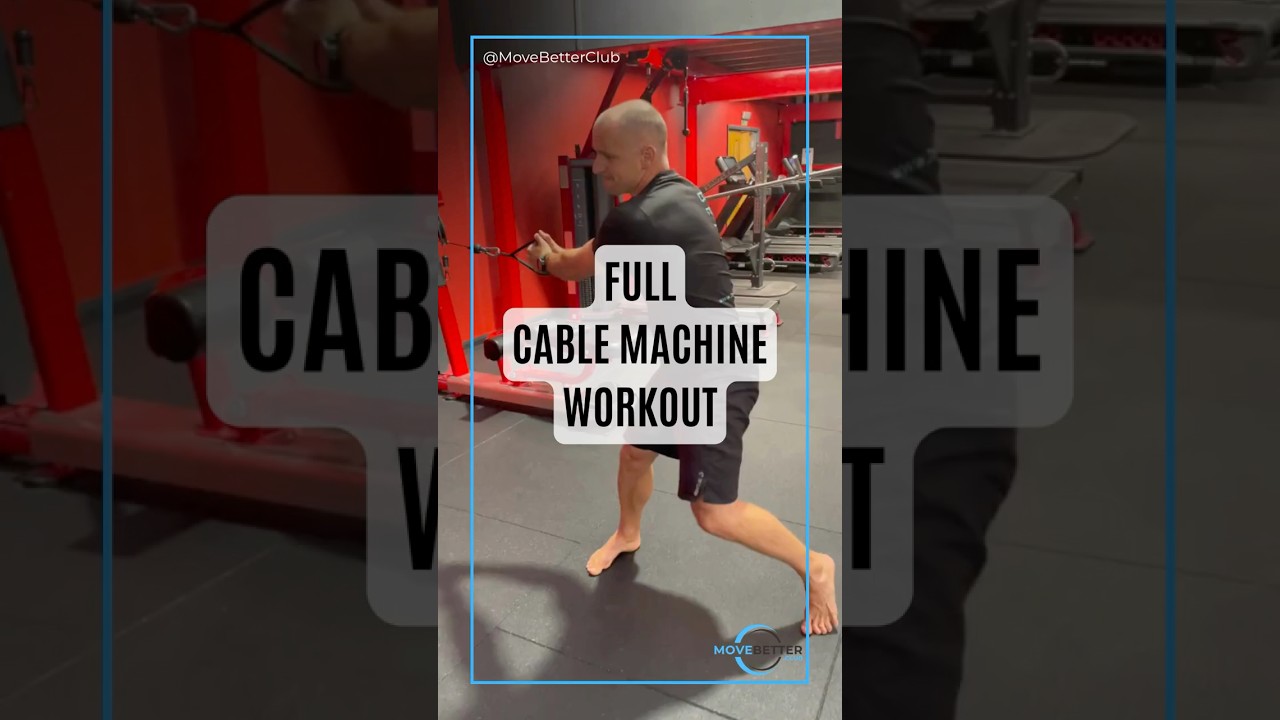 Full Cable Machine Workout for Core