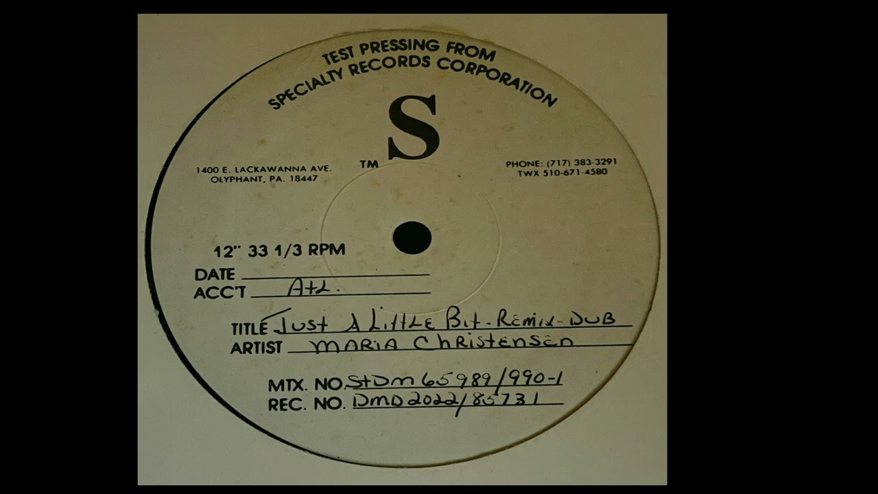 Maria Christensen | Just A Little Bit Of Love (Remix)