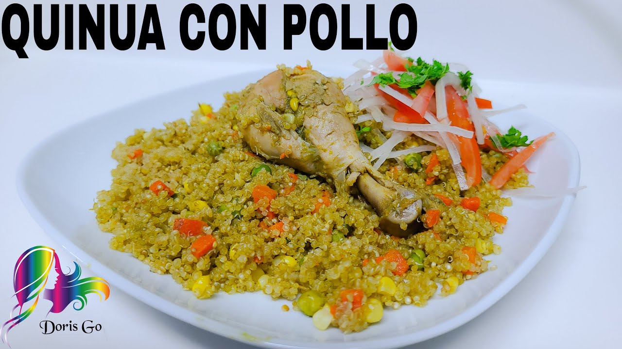QUINUA CON POLLO! Delicioso y Nutritivo.