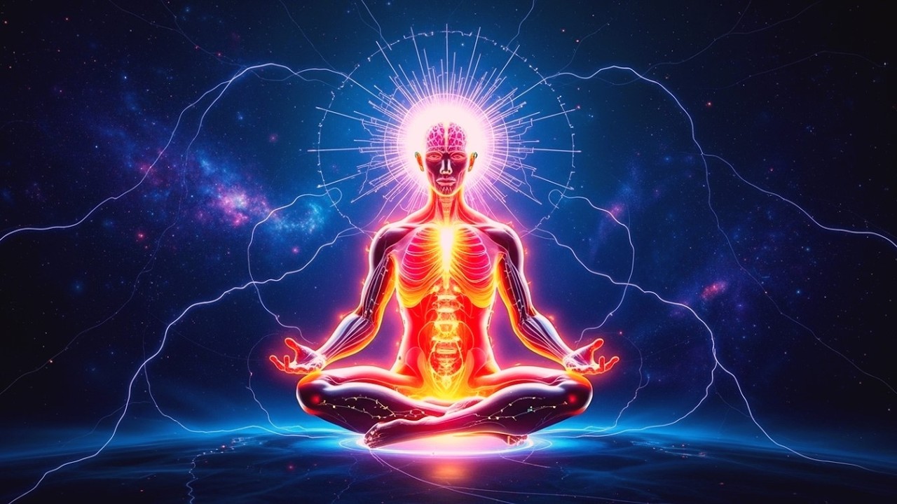 432hz + 528hz + 963hz - Stress and Anxiety | Spiritual Awakening, Whole Body Renewal