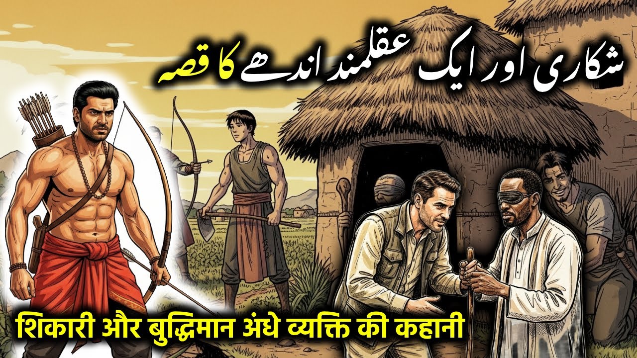 Andhe Nojawan Ki Aqalmandi Ka Kissa|Moral Story In Hindi Urdu|Hindi Moral Story|Moral Story In Urdu|