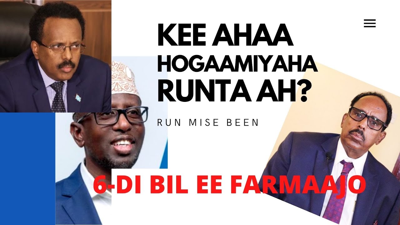 XUSEEN CABDI XALANE: KUMUU AHAA HOGGAAMIYAHA RUNTA AH?
