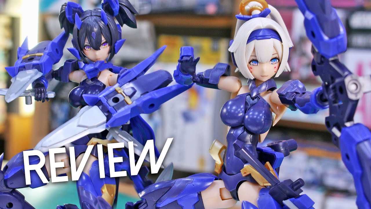 Megami Device Asra Ninja & Asra Archer [Shadow Edition] UNBOXING and Review