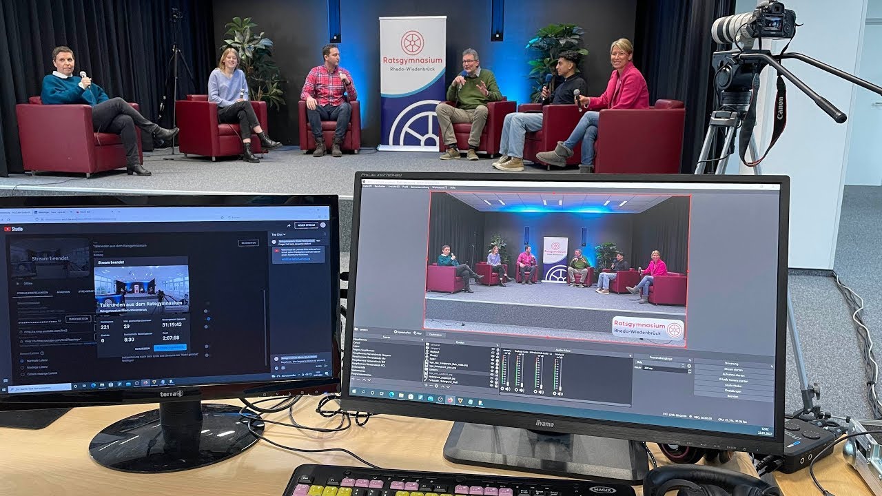Talkrunden aus dem Ratsgymnasium 2023