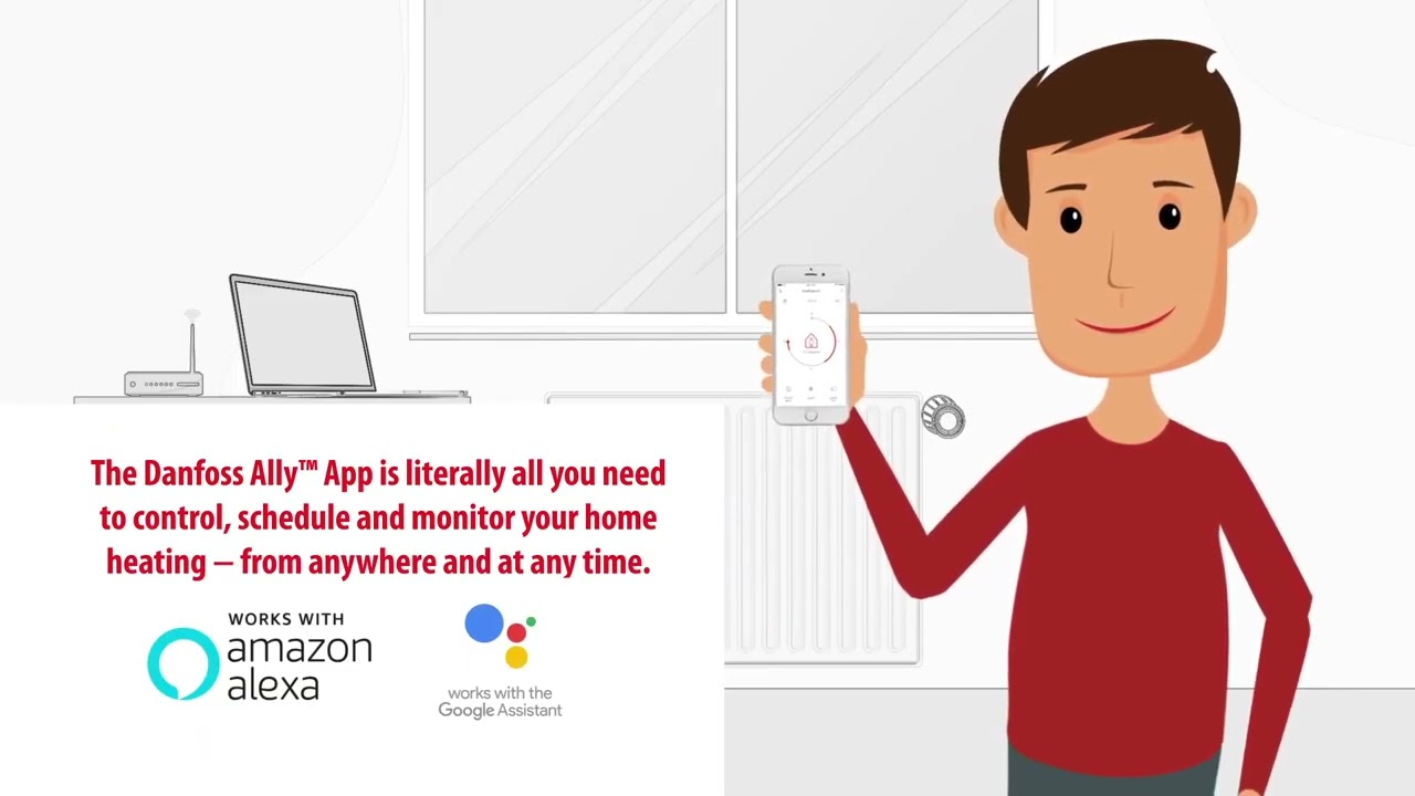 Danfoss Ally&trade; smart heating solution