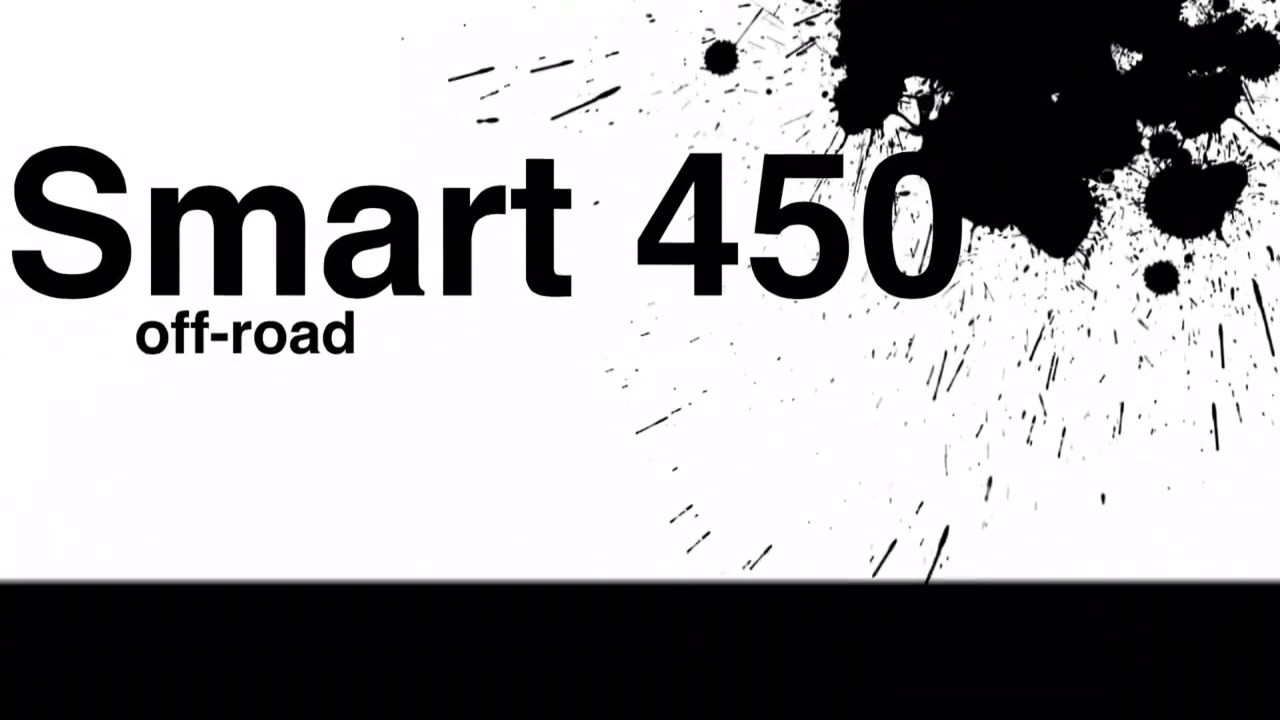Smart car 450 offroad, Смарт 450 на бездорожье