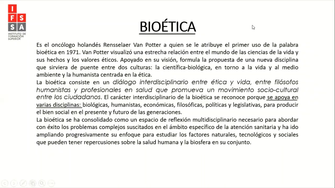 Enfermería - Ética y Deontología - Bioética