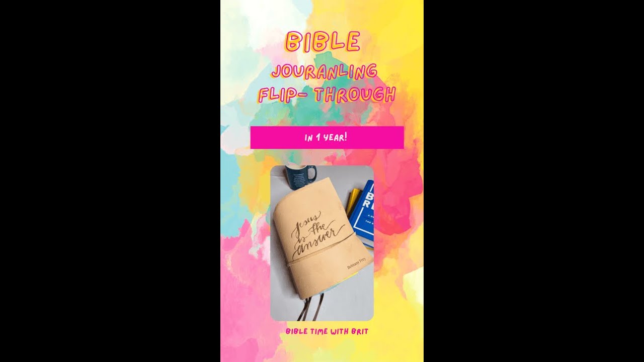 My BIG BIBLE Flip Through In a Year!