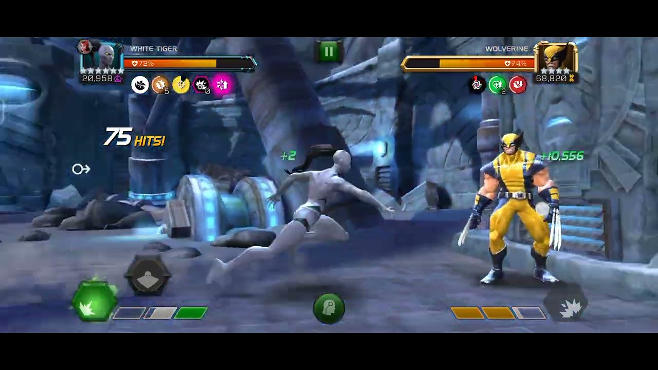 MCOC White Tiger INSANE LIFESTEAL, POWER GAIN and Power Steal R4 SIG 15