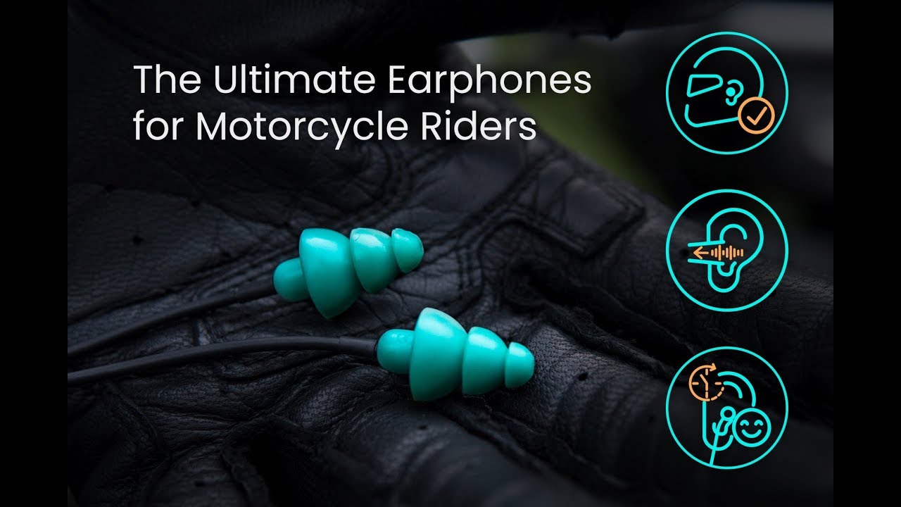 Finally... The Ultimate Earphones for Motorcycle Riders - RiderBuds™