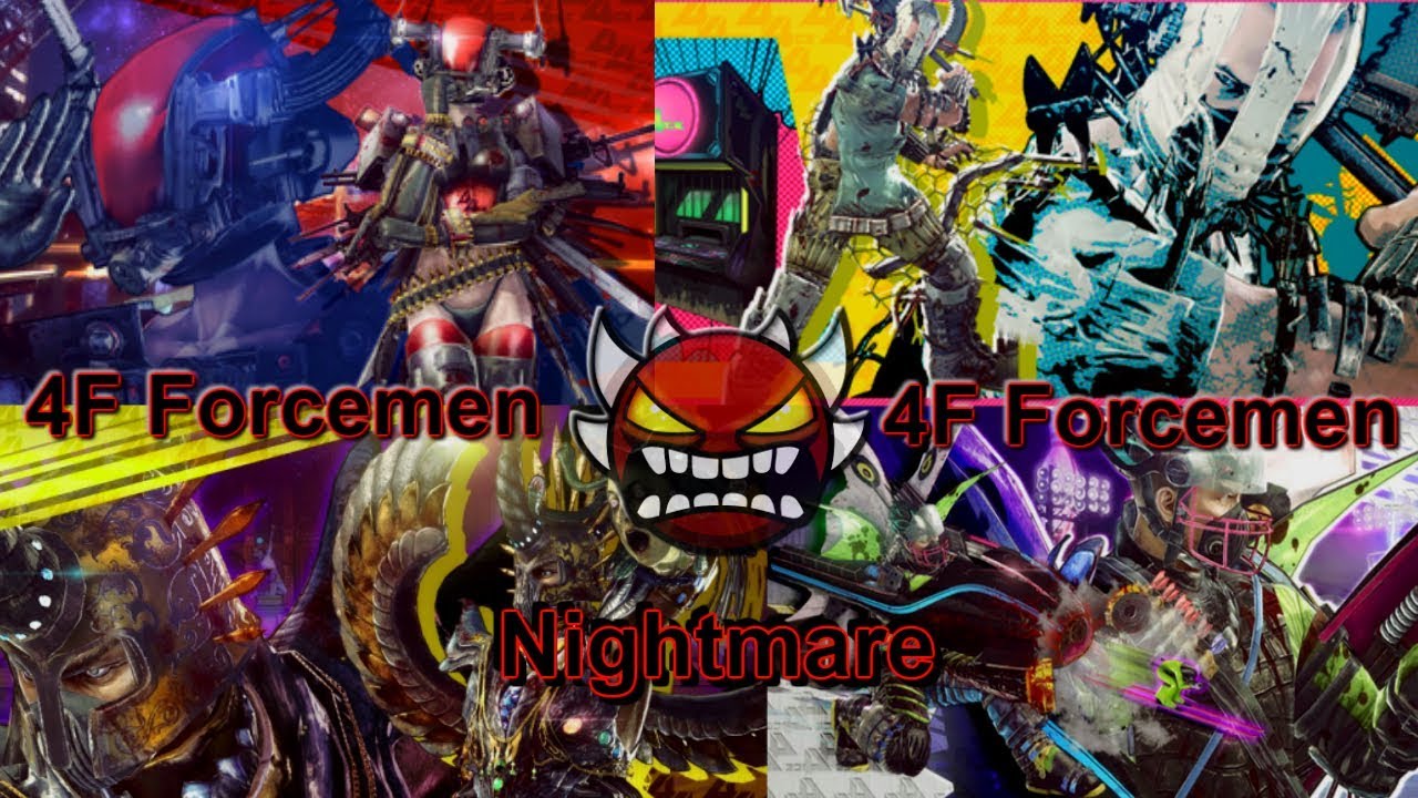 Let It Die - All Forcemen Nightmare 4F [No Dm]
