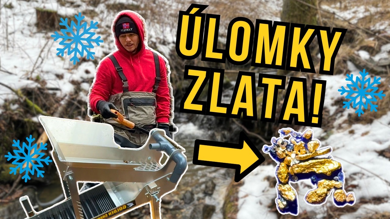 NAŠEL JSEM REÁLNÉ ZLATO v Zamrzlém Potoce
