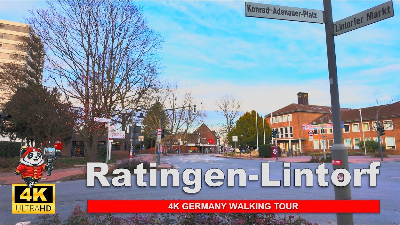 🇩🇪 Mini Spaziergang in Lintorf | Ratingen 2026 | 4K HDR