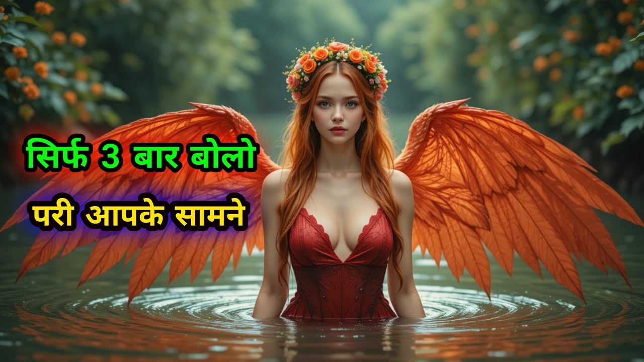 Just say this one word 3 times… the fairy will appear at that very moment!