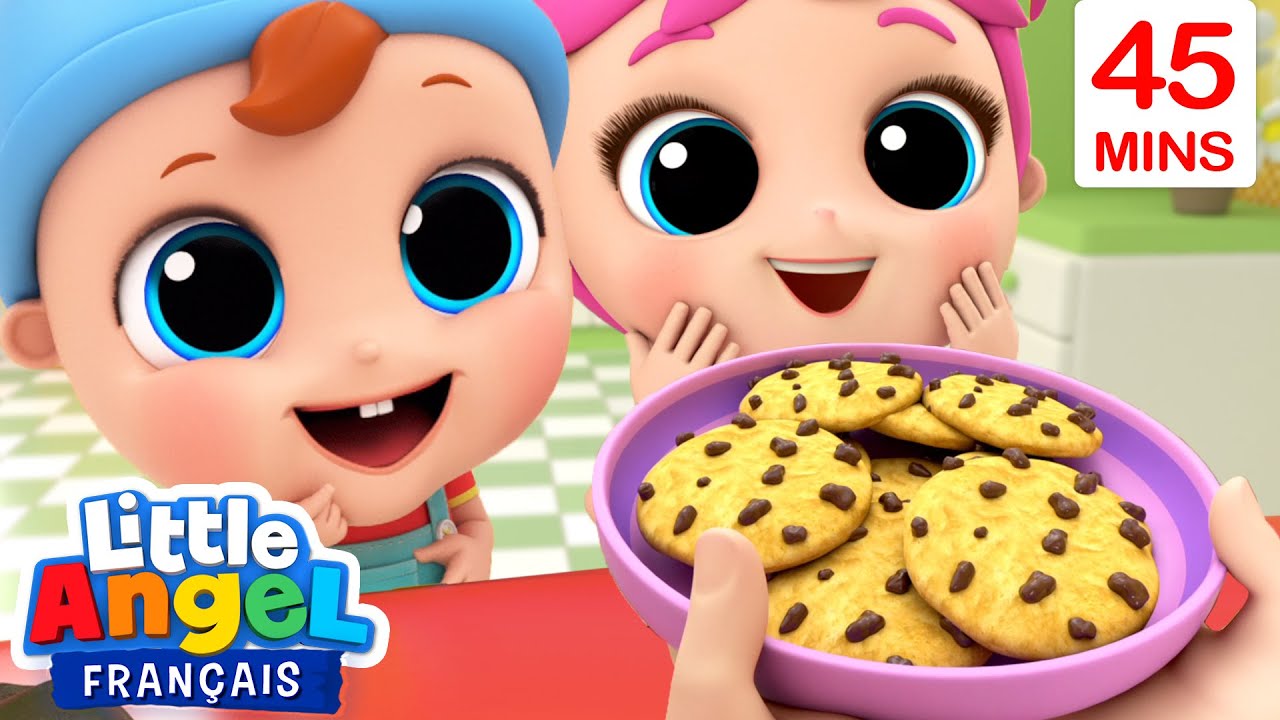 Miam! Je veux goûter 🍪 Comptines pour enfants 🥝 Little Angel Français