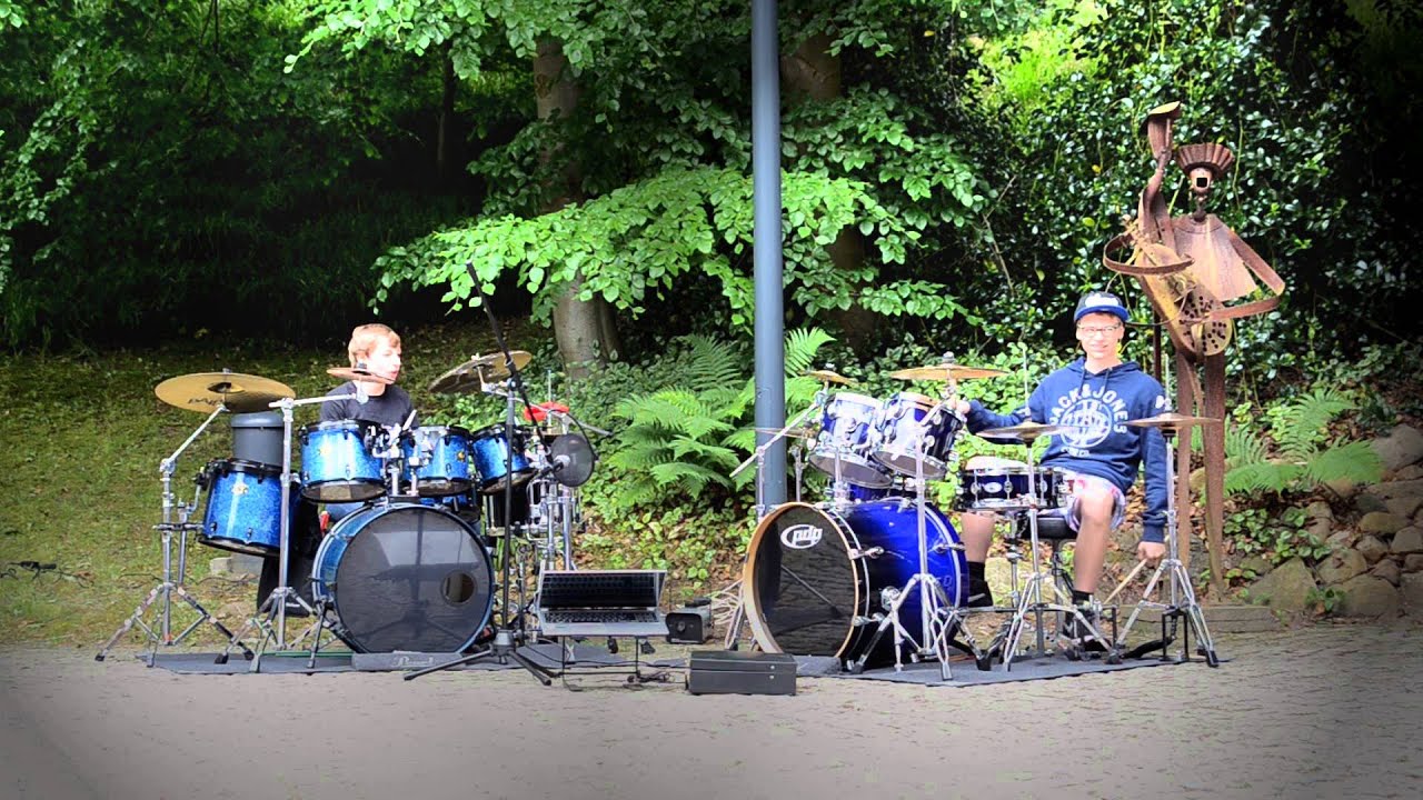 Schlagzeugsolo / Drumsolo (Percussion Groove) Musikfest 2014