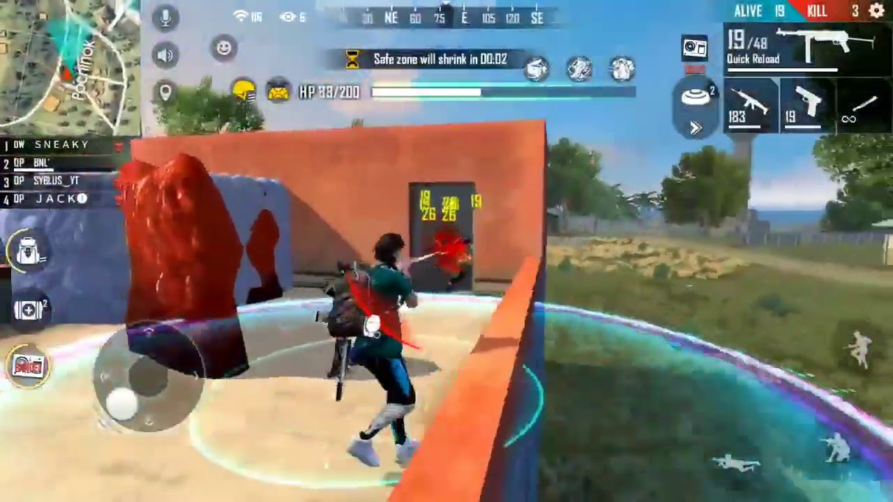 TOP GLOBAL GOCEK |FREE FIRE BATLLEGRRONDS]