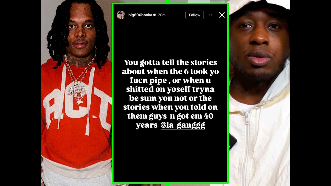 Booka600 GOES OFF On Tay Capone & Calls Him A Rat!! | 